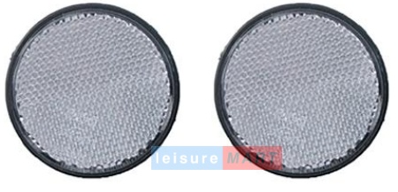 Round Clear Self Adhesive Reflectors