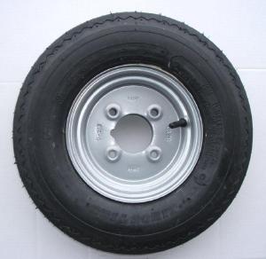 4.80 / 4.00 x 8 Wheel and Tyre 6 Ply 4" PCD