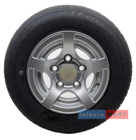195 x 10 Alloy Wheel and Tyre