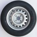 155 x 13 Wheel and Tyre 100mm PCD Part No.LMX1243
