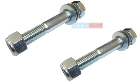 A Pair of Coupling Mounting Nuts and Bolts