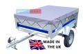 Grey Trailer Cover For Erde 122, Daxara 127, Maypole MP712 & MP6812 Part No.LMX3258