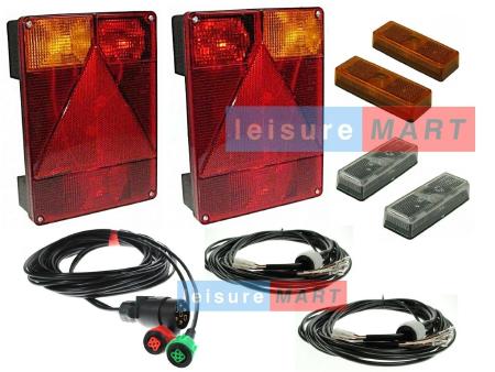 Quick Fit Combination Lamps & Harness with Marker Lamps