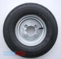 4.80 / 4.00 x 8 Wheel and Tyre 4 Ply 4" PCD Part No.LMX263