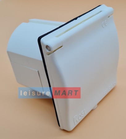 Mains Flush Fit Inlet (White)