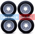 4 x 155 x 12 Wheels and Tyres Part No.LMX3575