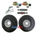 Utility ATV Quad Trailer Wheel and Tyre Stub Axle & Coupling Set Part No.LMX3617