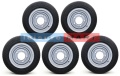 5 x 195 x 12 Wheel and Tyre Part No.LMX3635