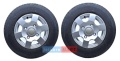 2 x 165 x 13 Alloy Wheel and Tyre Part No.LMX3645