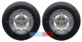 2 x 195 x 10 Alloy Wheel and Tyre Part No.LMX3649