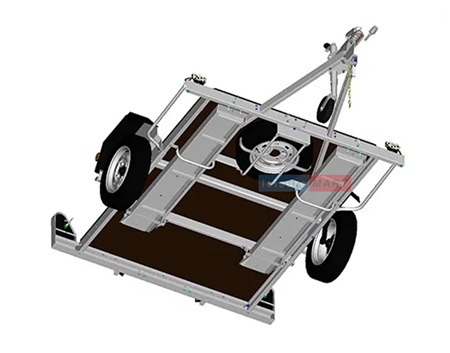 Spare Wheel Carrier for Erde CH451 & CH751