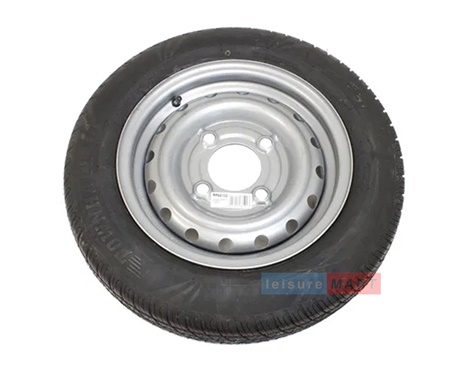 135 R13 Wheel and Tyre For Maypole Trailer MP6819 and Erde 153