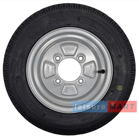 400 X 10 Wheel and Tyre For Maypole Trailer MP6815, Erde PM310 | LMX1578