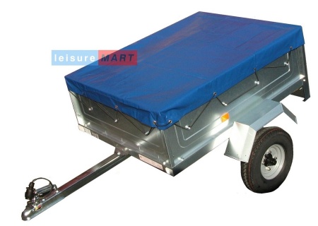 5 x 3 Blue PVC Trailer Cover (For Delivery Only) | LMX1646