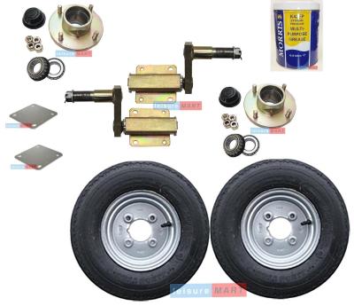 Trailer Suspension Unit With Hubs Set | LMX1900