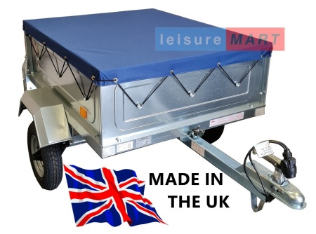 Blue 8 x 4 Trailer Cover | LMX3243