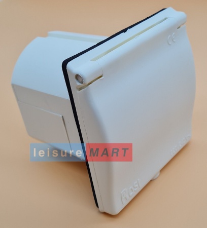 Mains Flush Fit Inlet (White) | LMX3293