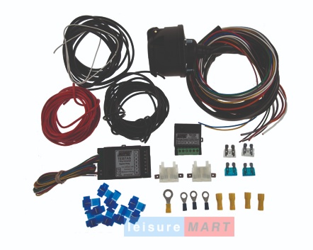 13 Pin Pre-Wired 7 Way By-Pass Wiring Kit with Dual Charge Relay | LMX3661