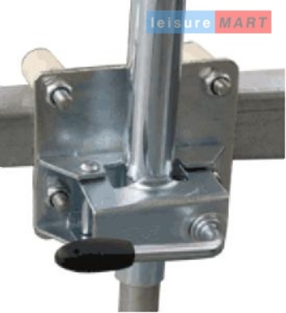 Jockey Wheel Clamp Fixing Kit For 50 & 60mm Box Drawbars | LMX423