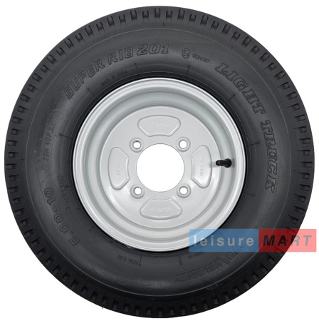 JANTE DE ROUE de remorque et pneu 4,00-8 6 plis 115 mm PCD ERDE DAXARA